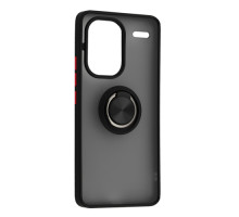 Чохол Gingle Ring Case for Xiaomi Redmi Note 13 Pro+ 5G Black mag-200000156134855835