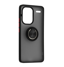Чохол Gingle Ring Case for Xiaomi Redmi Note 13 Pro+ 5G Black mag-200000156134855835