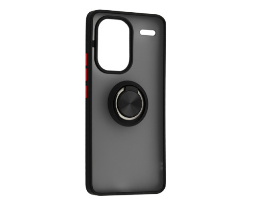 Чохол Gingle Ring Case for Xiaomi Redmi Note 13 Pro+ 5G Black mag-200000156134855835