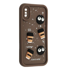 Чохол HAPPY Cookie Case for iPhone X/XS Brown mag-2000001561942135001