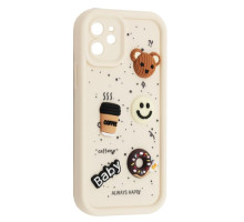 Чохол HAPPY Donut Case for iPhone 11 White mag-2000001562109135225