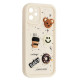 Чохол HAPPY Donut Case for iPhone 11 White mag-2000001562109135225