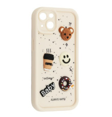 Чохол HAPPY Donut Case for iPhone 13 White mag-2000001562406135246