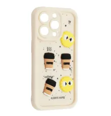 Чохол HAPPY Cookie Case for iPhone 16 Pro Max White mag-2000001563090143778