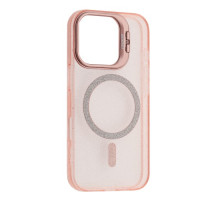 Чохол PRO CRYSTALSHINE FORTABLE MAGSAFE for iPhone 16 Pro Pink mag-200000157884158669