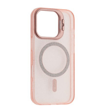 Чохол PRO CRYSTALSHINE FORTABLE MAGSAFE for iPhone 16 Pro Pink mag-200000157884158669