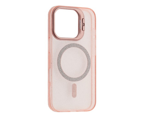 Чохол PRO CRYSTALSHINE FORTABLE MAGSAFE for iPhone 16 Pro Pink mag-200000157884158669