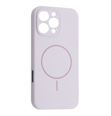 Чохол Silicone Case Full Camera Fine Ring MagSafe for iPhone 16 Pro Purpule Lilac mag-200000158642661912