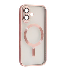 Чохол SHINING Camera MagSafe for iPhone 16 Plus Rose gold mag-2000001586839132076