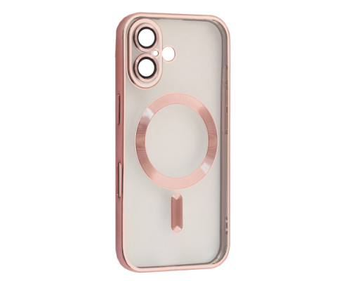 Чохол SHINING Camera MagSafe for iPhone 16 Plus Rose gold mag-2000001586839132076