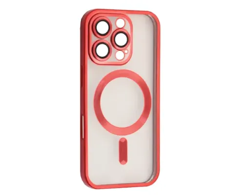 Чохол SHINING Camera MagSafe for iPhone 16 Pro Red mag-2000001589939147005