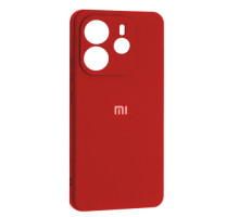 Чохол Silicone Case Full for Xiaomi Redmi Note 14 4G Global version Red mag-2000001590676136417