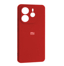Чохол Silicone Case Full for Xiaomi Redmi Note 14 4G Global version Red mag-2000001590676136417