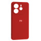 Чохол Silicone Case Full for Xiaomi Redmi Note 14 4G Global version Red mag-2000001590676136417