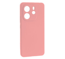 Чохол Silicone Case luxury для Xiaomi Redmi Note 14 4G Global version Light pink mag-2000001591826136980