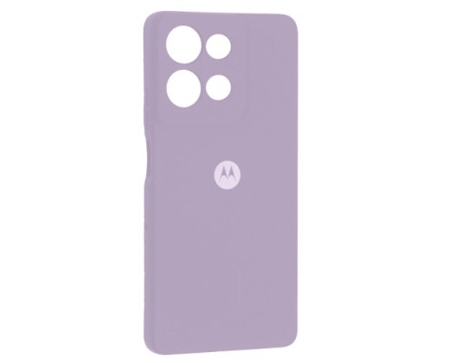 Чохол Silicone Case Full for Motorola G75 Lilac mag-2000001595541134653