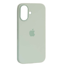 Чохол 1:1 Original Silicone Case with MagSafe for iPhone 16 Aquamarine mag-2000001597835139446