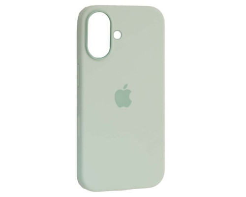 Чохол 1:1 Original Silicone Case with MagSafe for iPhone 16 Aquamarine mag-2000001597835139446