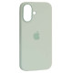 Чохол 1:1 Original Silicone Case with MagSafe for iPhone 16 Aquamarine mag-2000001597835139446