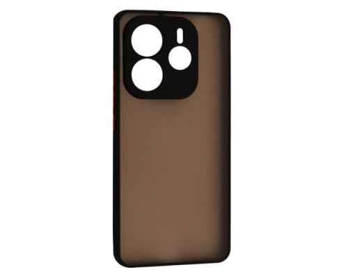 Чохол-бампер захисний Gingle Matte Case Xiaomi Redmi Note 14 4G Global version black mag-2000001598740138620
