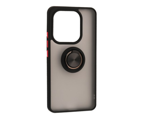 Чохол Gingle Ring Case for Xiaomi Redmi Note 14 4G EU Black mag-2000001598832138931