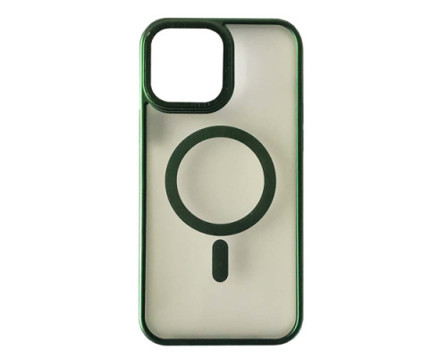 Чохол Perfect Case with MagSafe for iPhone 14 Pro titanium green mag-200000150567019427