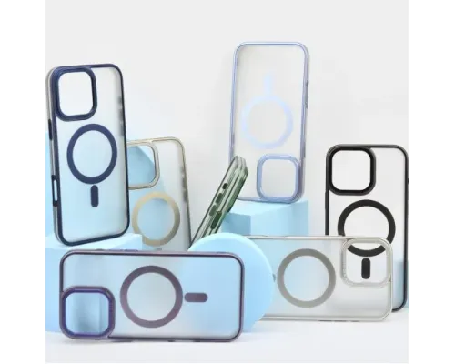 Чохол Perfect Case with MagSafe for iPhone 14 titanium gray mag-2000001505731144798