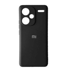 Чохол Silicone Case Full for Xiaomi Redmi Note 13 Pro+ 5G Black mag-200000150639419531