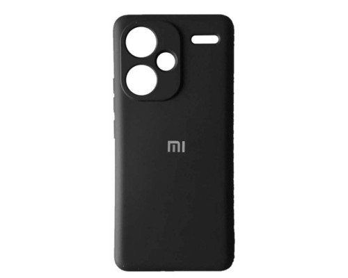Чохол Silicone Case Full for Xiaomi Redmi Note 13 Pro+ 5G Black mag-200000150639419531