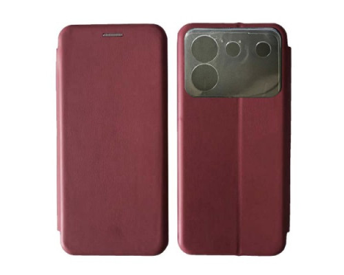 Чохол-книжка Level for ZTE Blade A54 Marsala mag-2000001516010105656