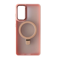 Чохол Matte Ring-MagSafe for Samsung S24+ Світло рожевий mag-200000151756720478