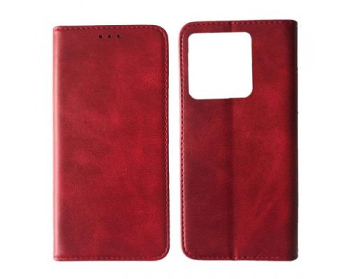 Чохол-книжка Black TPU Magnet for Xiaomi Redmi Note 13 Pro 5G/Poco X6 5G Red mag-2000001518656133566