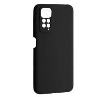 Чохол Silicone Case luxury для Xiaomi Redmi Note 11/11S 2022 Black mag-2000001530054137744