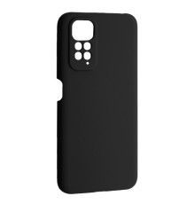 Чохол Silicone Case luxury для Xiaomi Redmi Note 11/11S 2022 Black mag-2000001530054137744