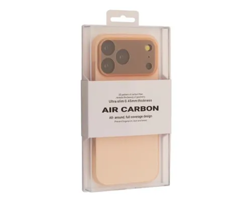 Чохол KZDOO Air Carbon for iPhone 17 Pro Orange mag-2000001648469145161