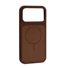 Чохол New Silicone Case MagSafe для iPhone 17 Pro New Brown mag-2000001658055147396