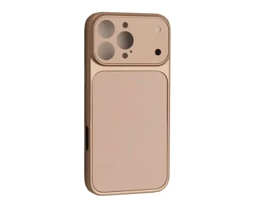 Чохол NEW AG GLASS MagSafe Case for iPhone 16 Pro Max Gold mag-2000001660393146812