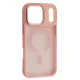 Чохол NEW MATTE MAGSAFE for iPhone 17 Pro Max Pink mag-2000001667781152390