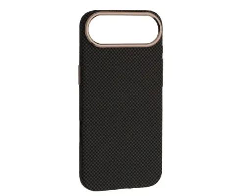 Чохол PC CARBON Style MagSafe for iPhone 17 Air Black grey mag-2000001669112152543