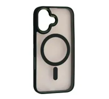 Чохол CRISTAL GUARD MagSafe for iPhone 16 Plus Dark green mag-2000001670439152705