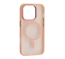 Чохол CRISTAL GUARD MagSafe for iPhone 16 Pro Max Pink mag-2000001670637152725