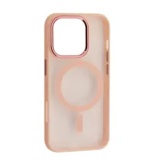 Чохол CRISTAL GUARD MagSafe for iPhone 16 Pro Max Pink mag-2000001670637152725