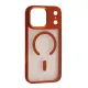 Чохол CRISTAL GUARD MagSafe for iPhone 17 Pro Max Orange mag-2000001670934152755