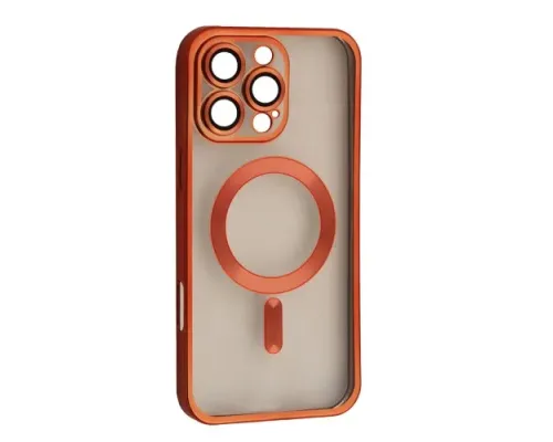 Чохол SHINING Camera MagSafe for iPhone 16 Pro Max Orange mag-2000001673850154050