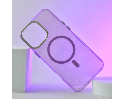 Чохол MIRAGE Heart MagSafe for iPhone 12 Pro Max Purple mag-2000001605417137516
