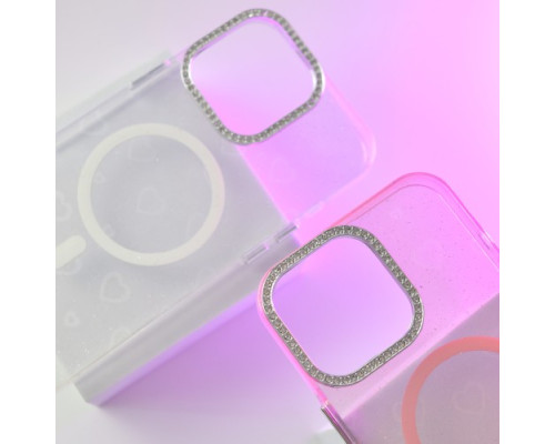 Чохол MIRAGE Heart MagSafe for iPhone 12 Pro Max Purple mag-2000001605417137516