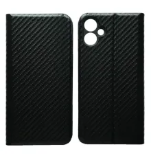 Чехол-книжка Carbon for Samsung A06 (A065) Black mag-2000001606995145909