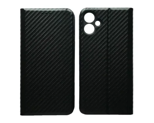 Чехол-книжка Carbon for Samsung A06 (A065) Black mag-2000001606995145909