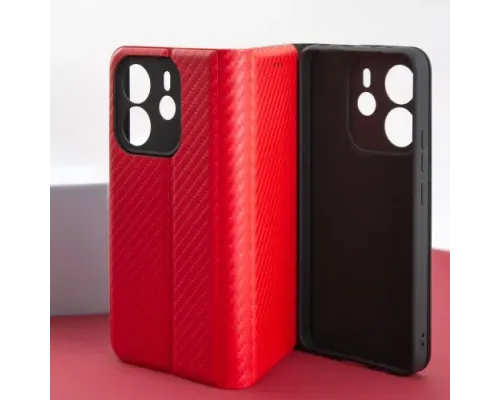 Чехол-книжка Carbon for Samsung A06 (A065) Black mag-2000001606995145909