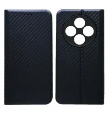 Чехол-книжка Carbon for Xiaomi Redmi 14C/А4/Poco C75 Dark Blue mag-2000001607312145919